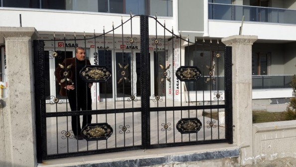 kılıç tel örgü kapı uygulamaları 11