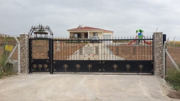 kılıç tel örgü kapı uygulamaları 13