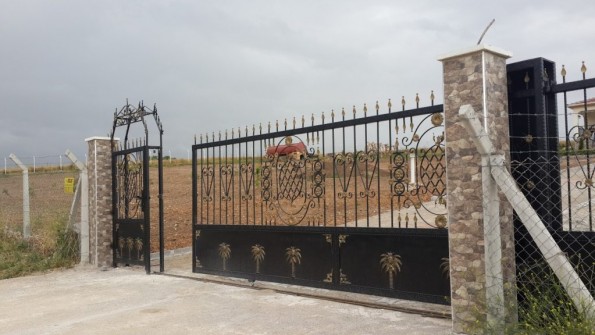 kılıç tel örgü kapı uygulamaları 16