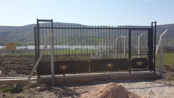 kılıç tel örgü kapı uygulamaları 2