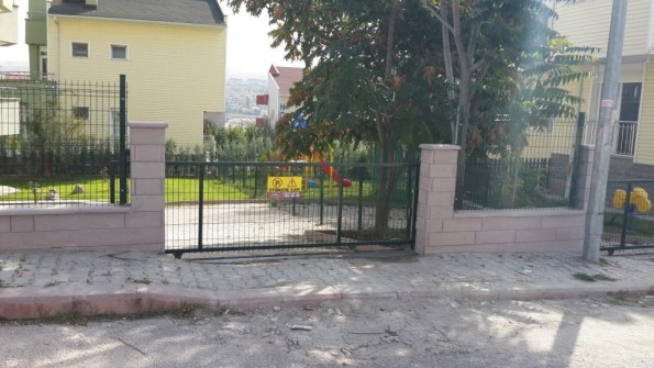 kılıç tel örgü kapı uygulamaları 6